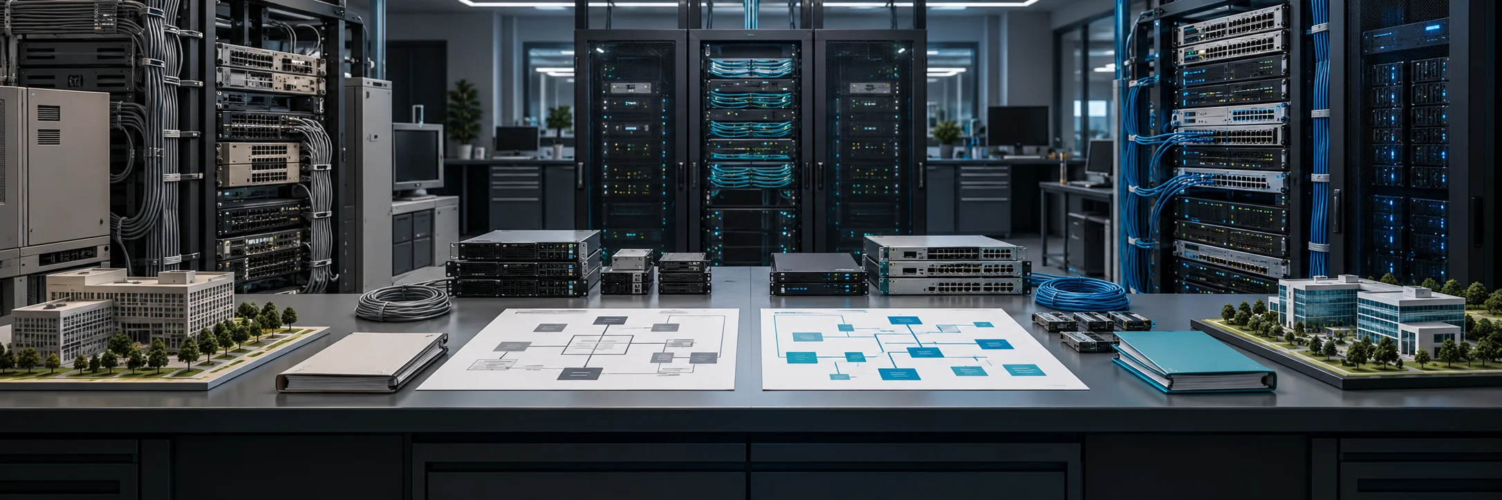 Two enterprise technology environments converging into a unified integration architecture